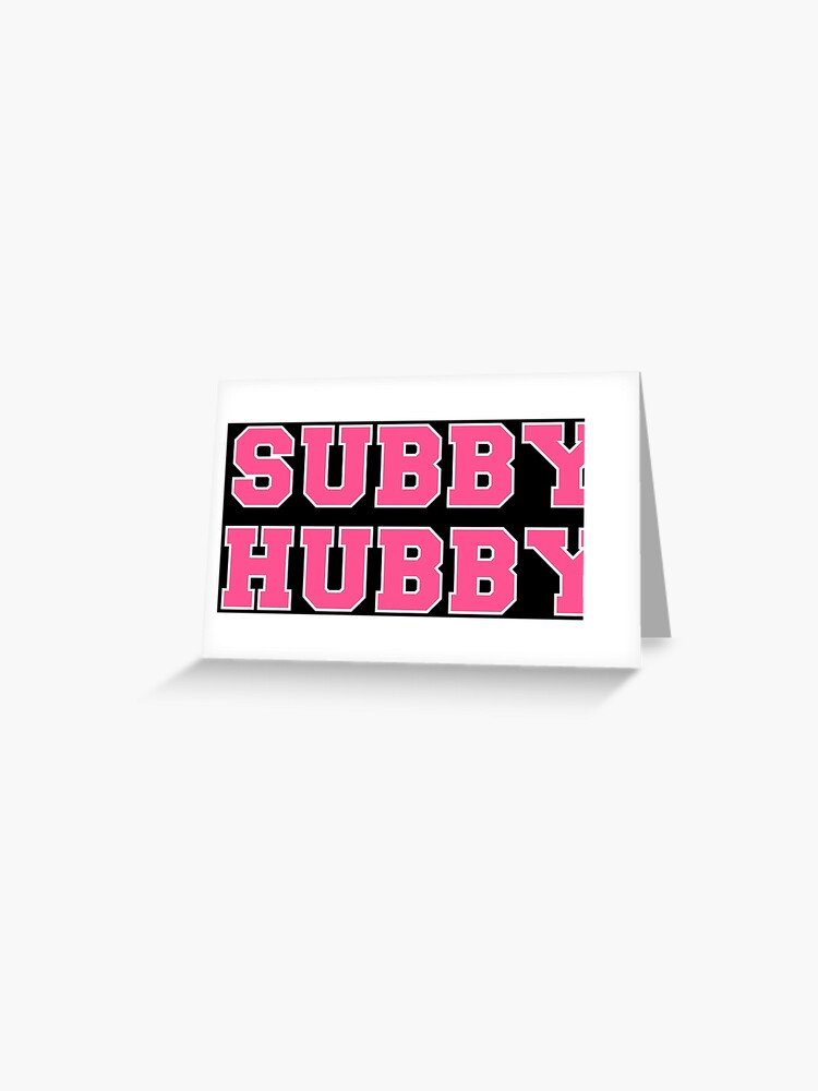 anish zachariah recommends Hubby Subby