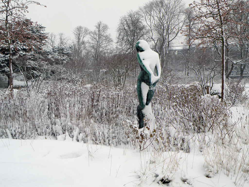 nude in snow