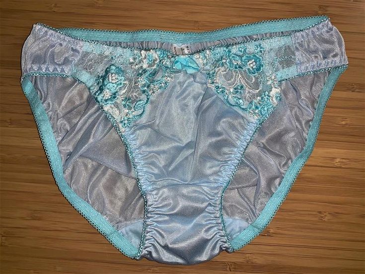 Wet Satin Panties eskimo tube