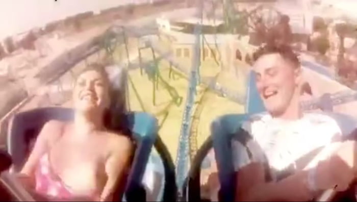 blake lovell recommends Tits On A Roller Coaster