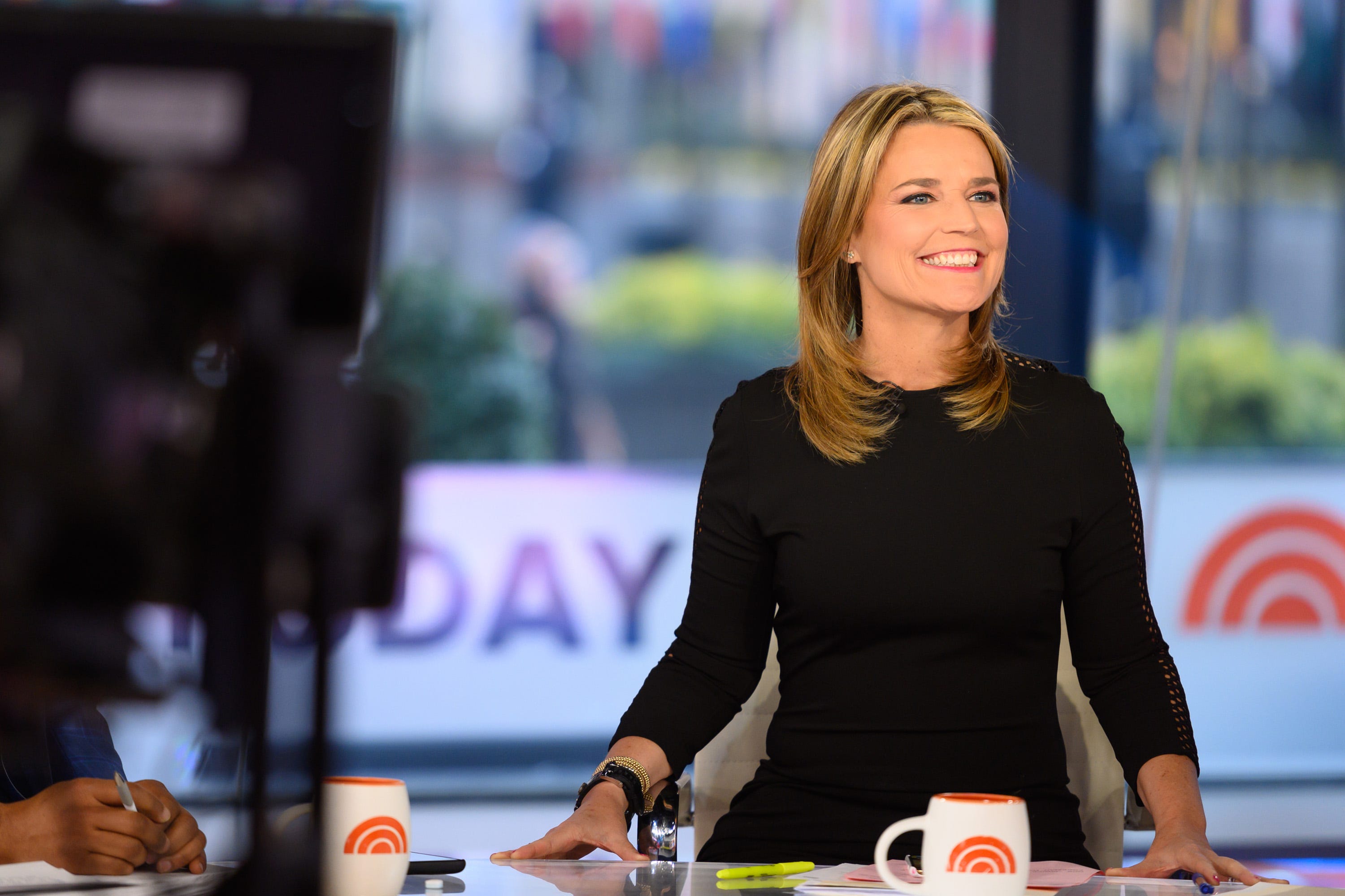 april gaddy share savannah guthrie in swimsuit photos