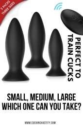 barbara yardley recommends femdom butt plug pic