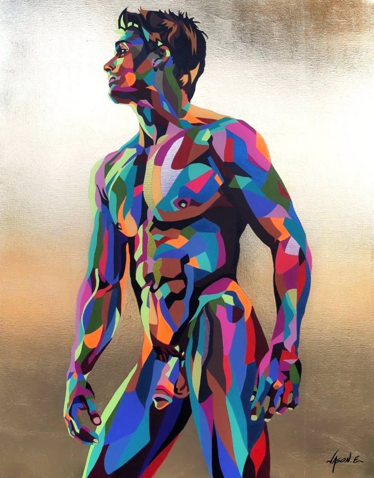 Best of Nude male bodypaint