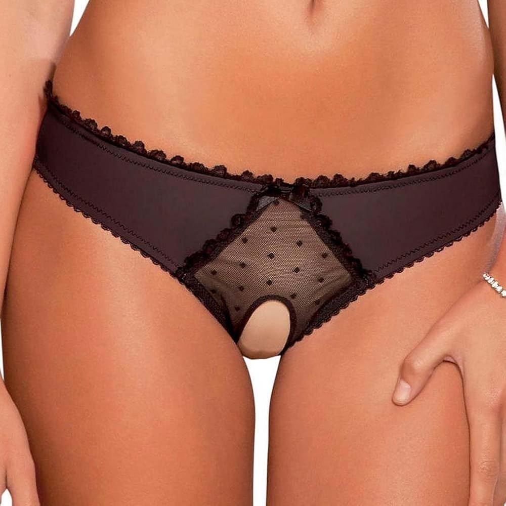 beck burgess recommends women wearing crotchless panties pic