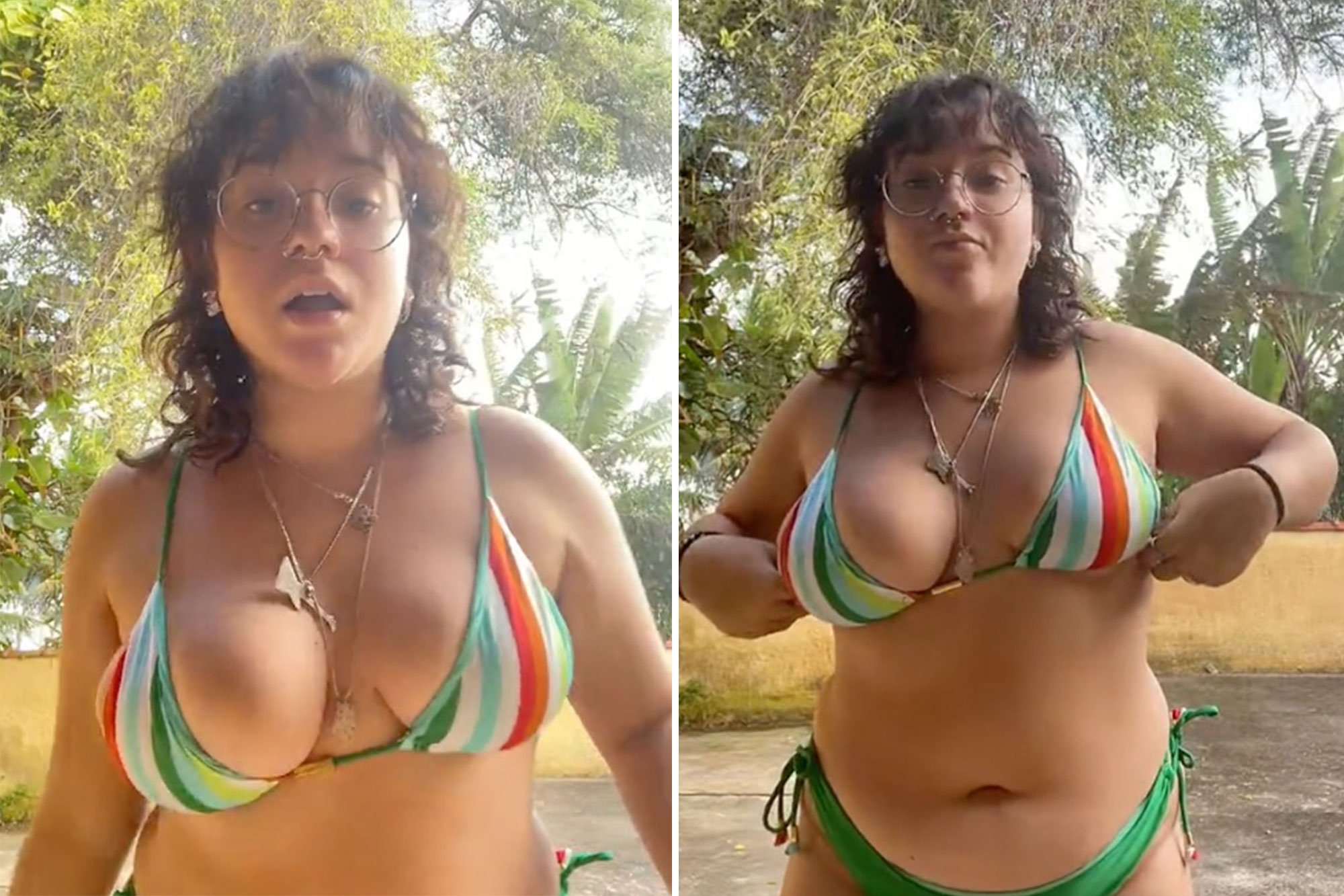 chirag hegde recommends huge natural tits skinny pic