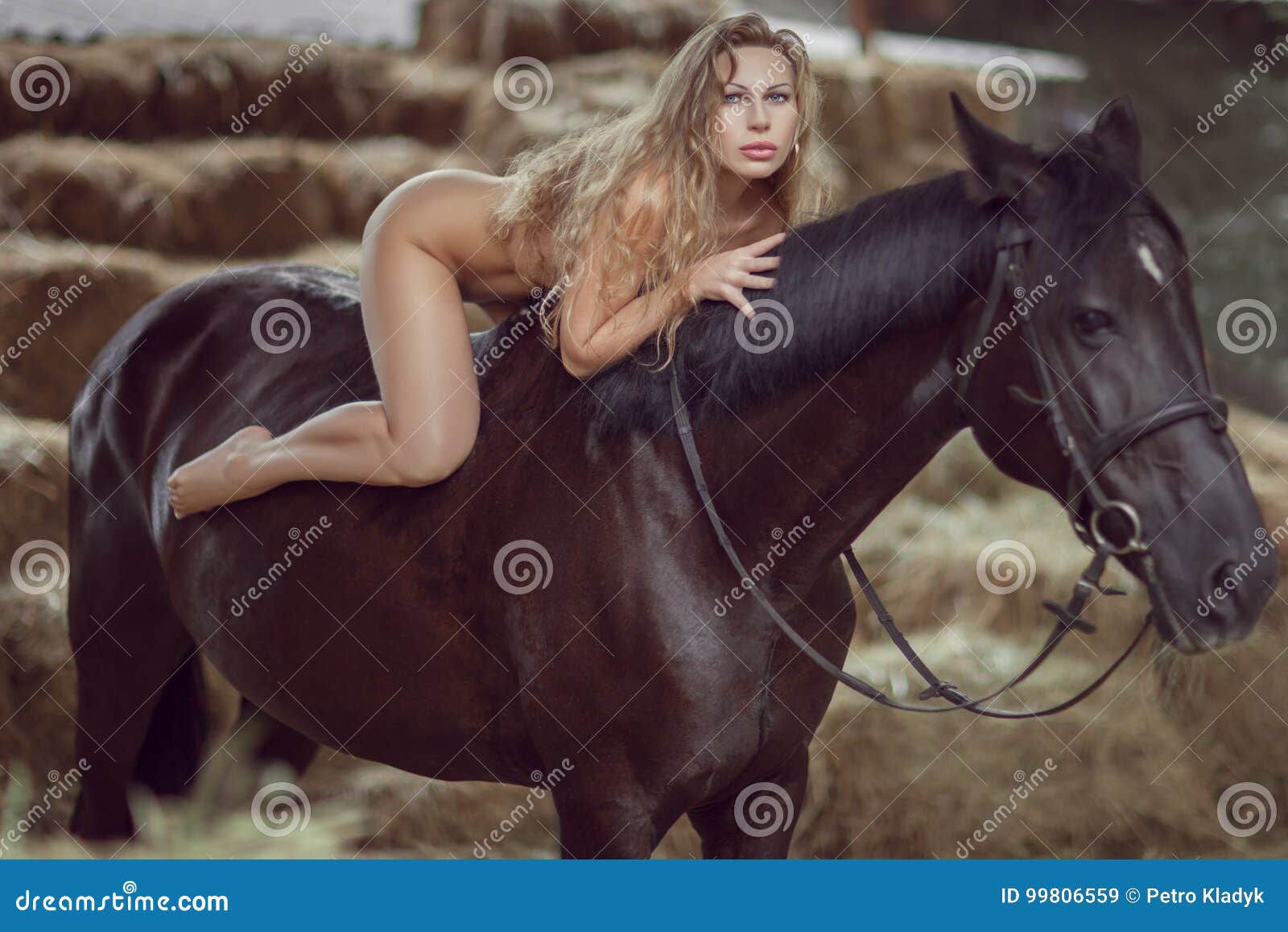 axel samuel add naked woman on horseback photo