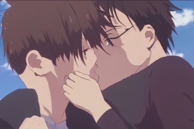 carol harkins recommends two anime guys kissing pic