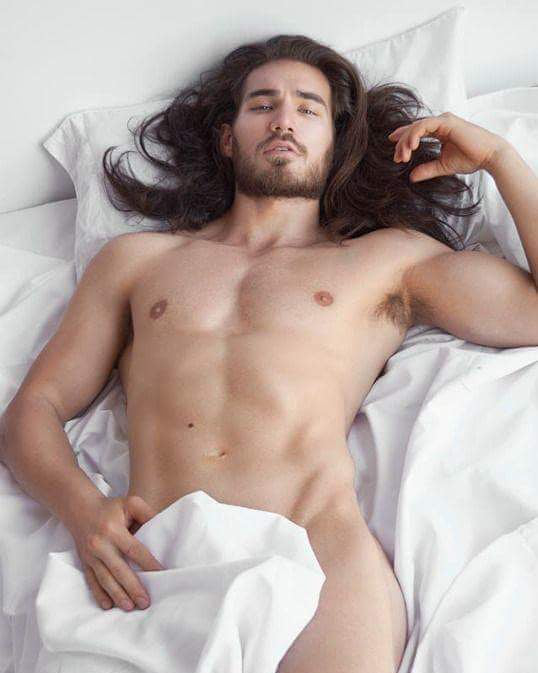 Best of Naked guys long hair