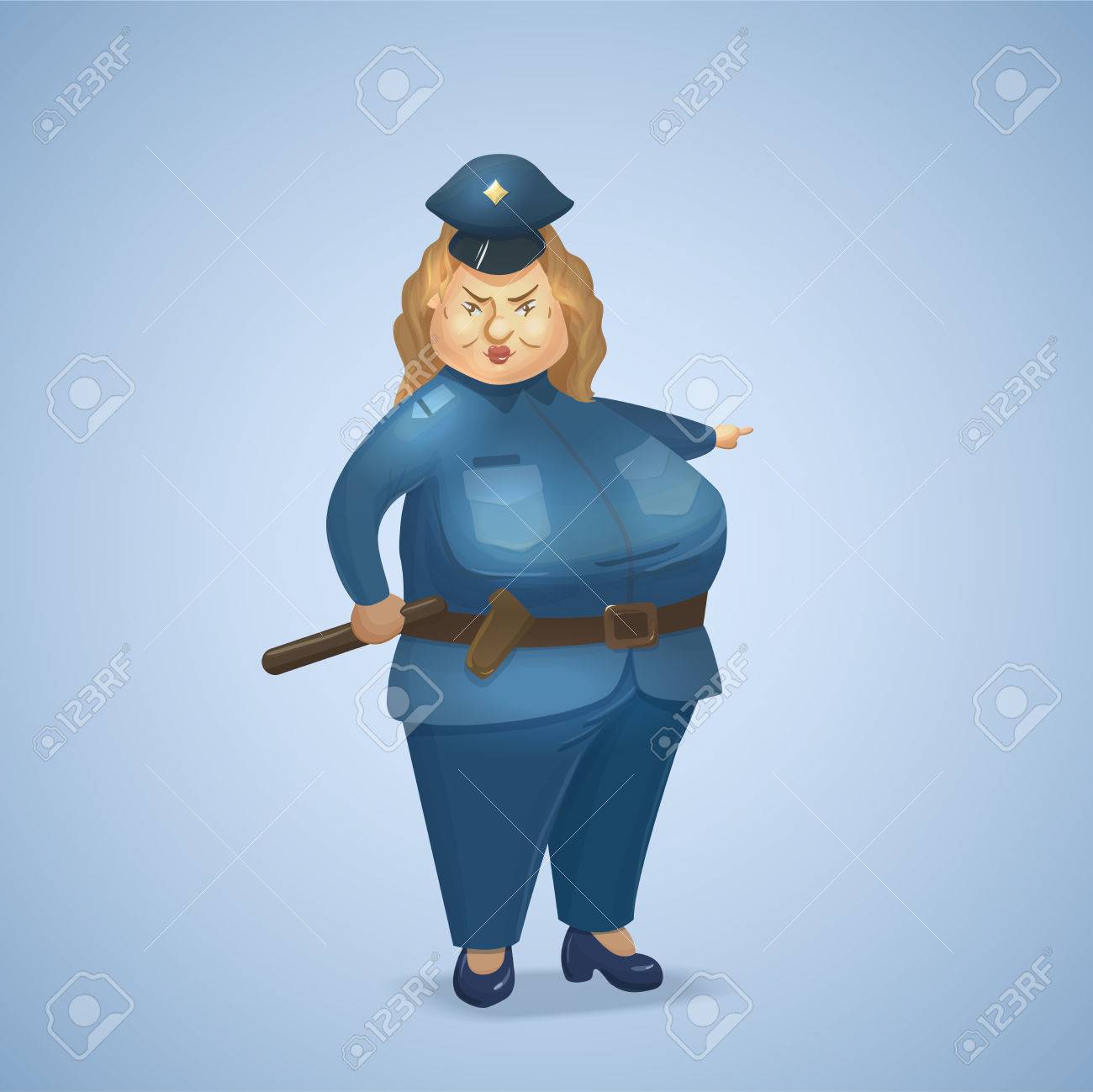 cheryl nice add photo fat policewoman