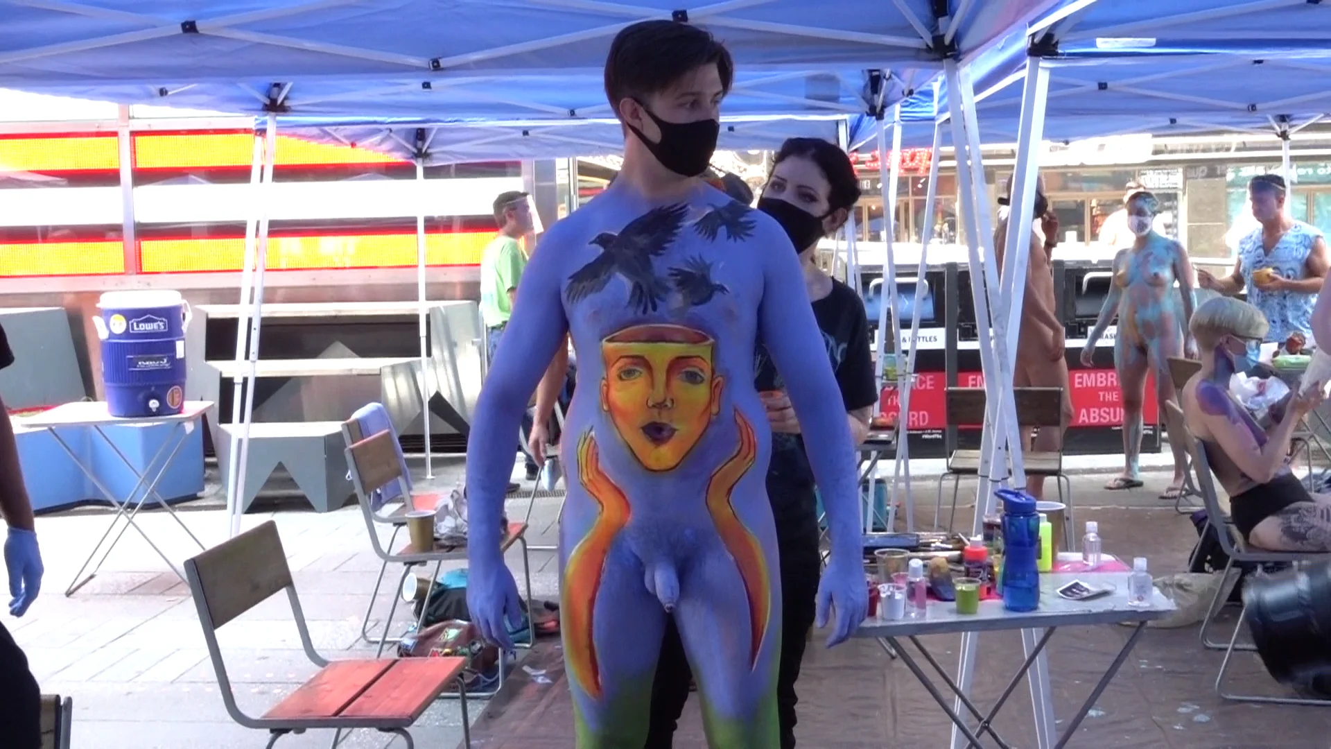 charmain jackson recommends nude male bodypaint pic