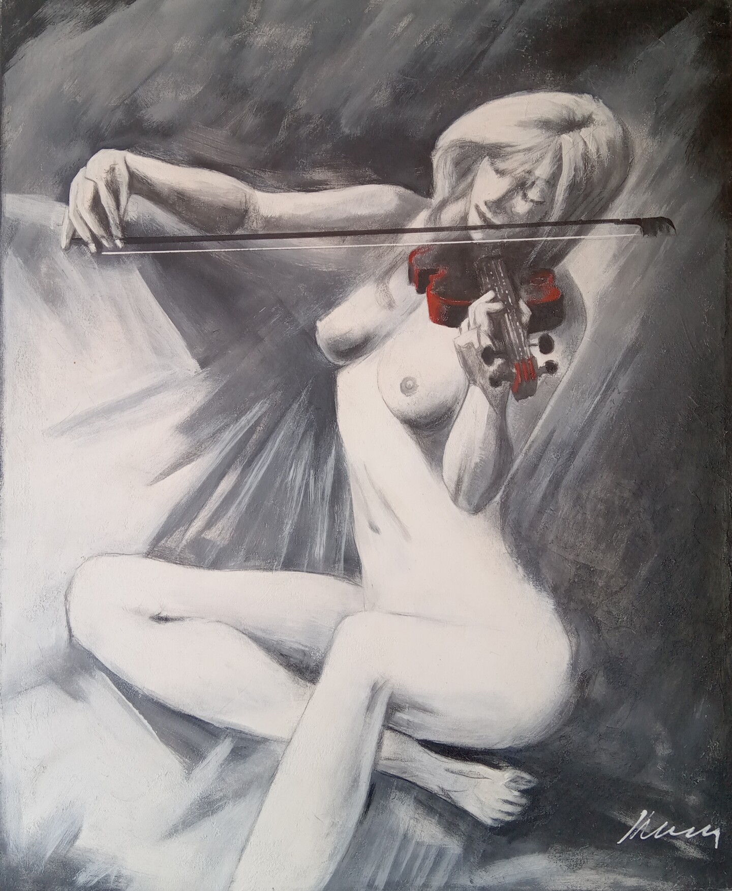 arthur guyton recommends naked violin player pic