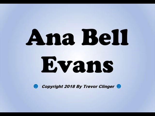 betty cabanban share anna bell evans photos