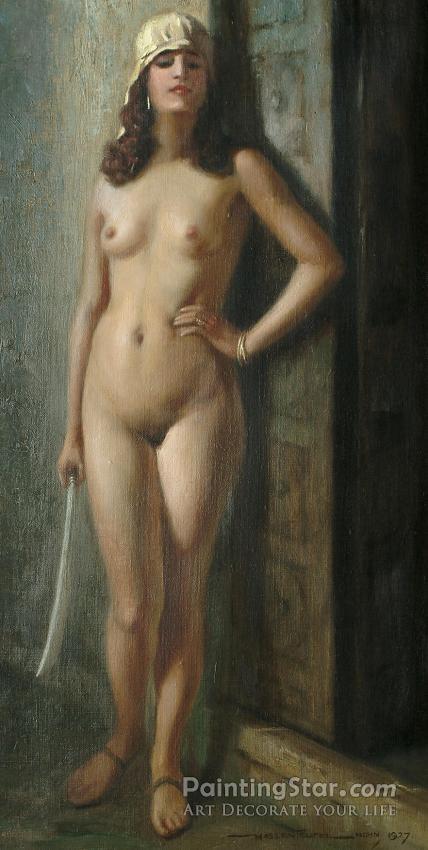 Nude Woman Standing roommates forever