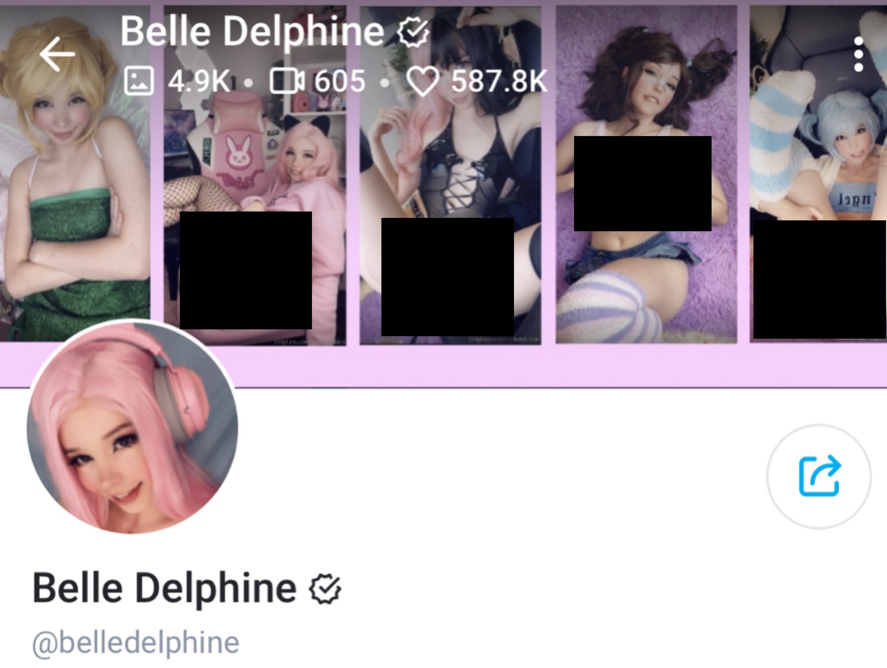 adarsh kr recommends belle delphine pornographic pic