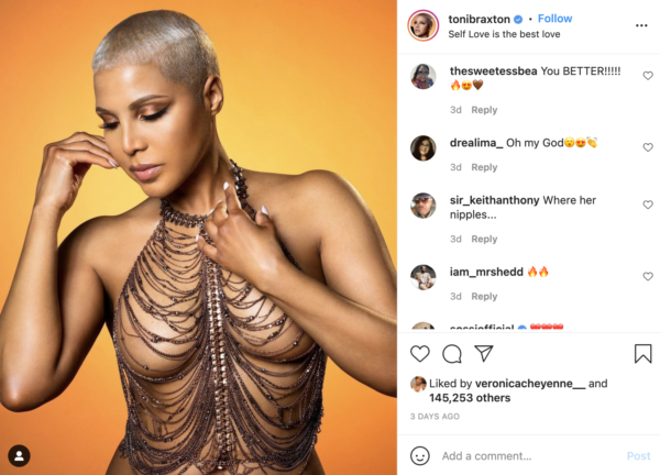 alicia dryden recommends toni braxton nude pic