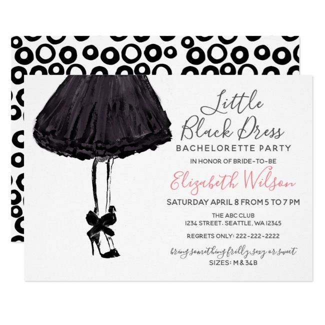 Little Black Dress For Bachelorette Party loop tmb