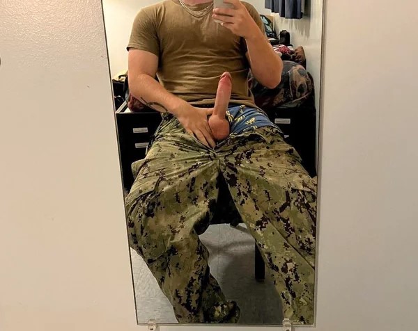 naked gay military