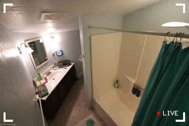 hidden bathroom cam