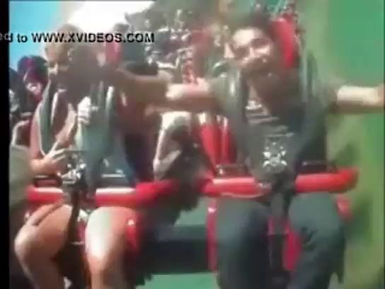 Best of Rollercoaster nip slips