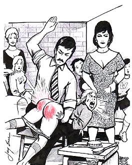 Best of Spanking porn drawings