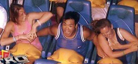 tits on a roller coaster